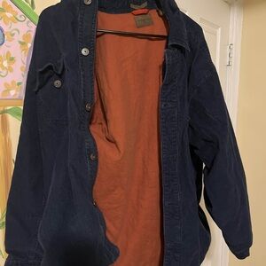 Navy blue Corduroy Jacket